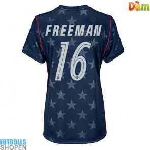 Billiga Förenta stater Alex Freeman #16 Bortatröja Dam VM 2026 Kortärmad